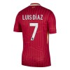 Camiseta de fútbol Liverpool Luis Diaz 7 Primera Equipación 2024-25 - Hombre